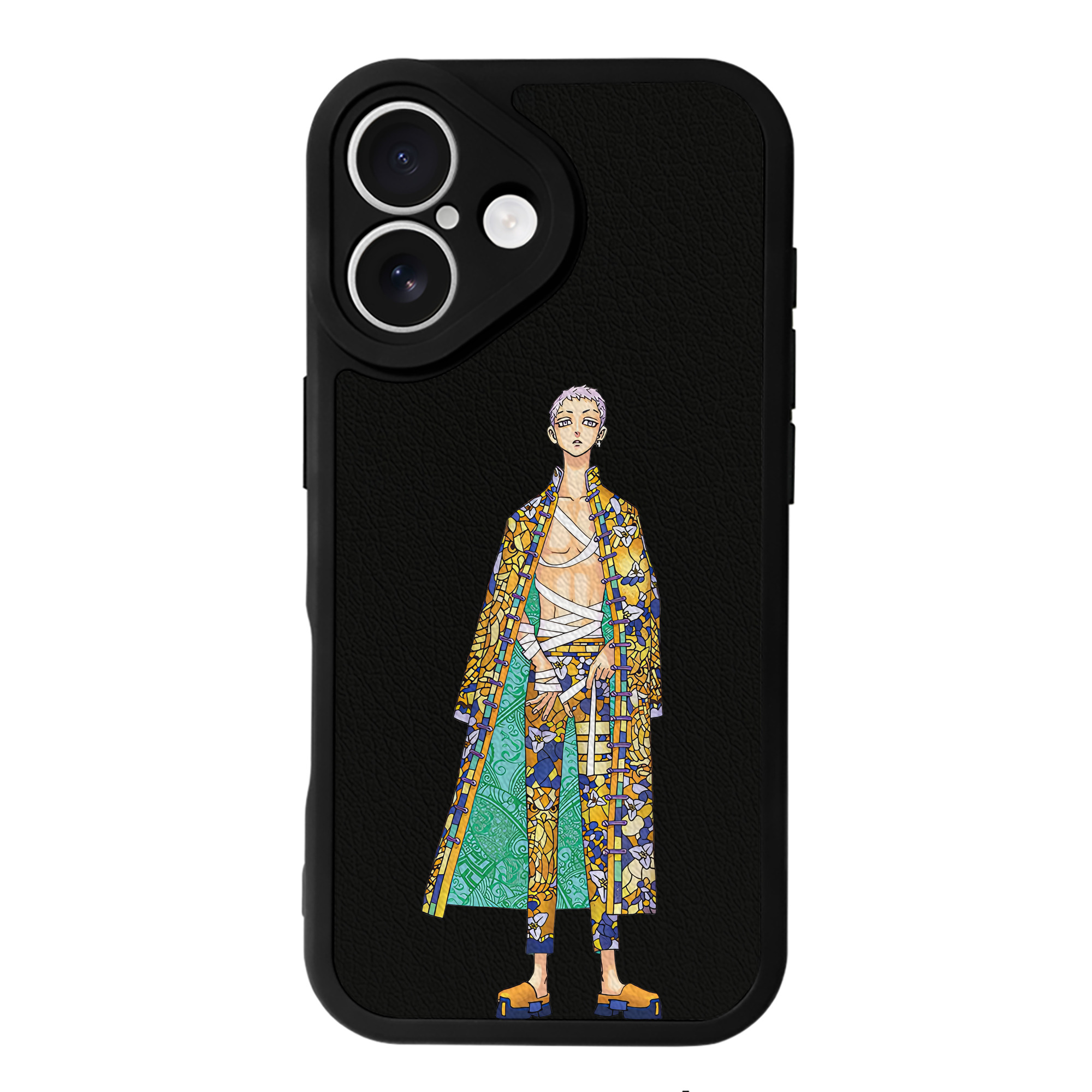（画像用） 東京リベンジャーズ Tokyo Revengers 【iPhone 16シリーズ対応】シリコンスマホケース（レザー調） 材質：シリコン